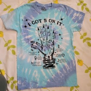 Bella Donna Tee small Tarot I Got 5 On It